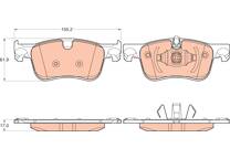 Bremsbeläge vorne