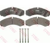 Bremsbelagsatz hinten TRW - GDB1345