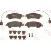 Bremsbelagsatz hinten TRW - GDB2068