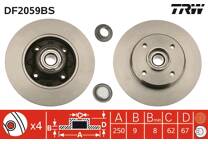 Bremsscheibe (pro Einheit)