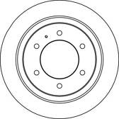 Bremssatz (2 Bremsscheiben) TRW - DF4030