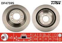 Bremsscheibe (pro Einheit)