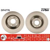Bremssatz (2 Bremsscheiben) TRW - DF4776
