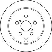 Bremssatz (2 Bremsscheiben) TRW - DF4899