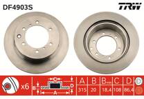 Bremsscheibe (pro Einheit)