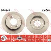 Bremssatz (2 Bremsscheiben) TRW - DF6144