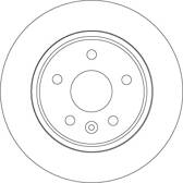 Bremssatz (2 Bremsscheiben) TRW - DF6846