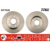 Bremssatz (2 Bremsscheiben) TRW - DF7028