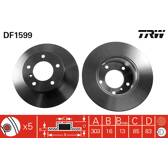 Bremssatz (2 Bremsscheiben) TRW - DF1599