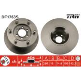 Bremsscheibe (pro Einheit) TRW - DF1763S