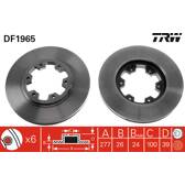 Bremssatz (2 Bremsscheiben) TRW - DF1965