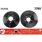 Bremssatz (2 Bremsscheiben) TRW - DF2558