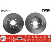 Bremssatz (2 Bremsscheiben) TRW - DF2717