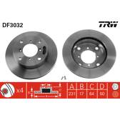 Bremssatz (2 Bremsscheiben) TRW - DF3032