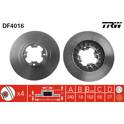 Bremssatz (2 Bremsscheiben) TRW - DF4016