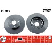 Bremssatz (2 Bremsscheiben) TRW - DF4403