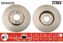 Bremsscheibe (pro Einheit)