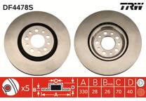 Bremsscheibe (pro Einheit)