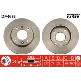 Bremssatz (2 Bremsscheiben) TRW - DF4698