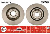 Bremsscheibe (pro Einheit)