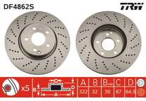 Bremsscheibe (pro Einheit)