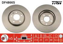 Bremsscheibe (pro Einheit)