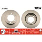 Bremssatz (2 Bremsscheiben) TRW - DF4917