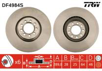 Bremsscheibe (pro Einheit)