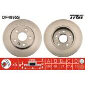 Bremsscheibe (pro Einheit) TRW - DF4995S