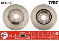 Bremsscheibe (pro Einheit)