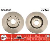 Bremsscheibe (pro Einheit) TRW - DF6108S