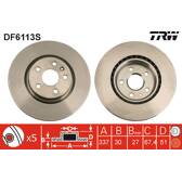 Bremsscheibe (pro Einheit) TRW - DF6113S