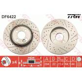 Bremssatz (2 Bremsscheiben) TRW - DF6422