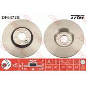 Bremsscheibe (pro Einheit) TRW - DF6472S