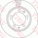 Bremsscheibe (pro Einheit) TRW - DF6484S