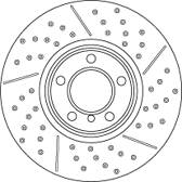 Bremsscheibe (pro Einheit) TRW - DF6604S
