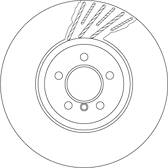 Bremsscheibe (pro Einheit) TRW - DF6613S