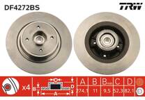 Bremsscheibe (pro Einheit)