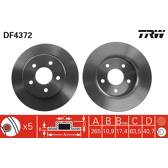 Bremssatz (2 Bremsscheiben) TRW - DF4372