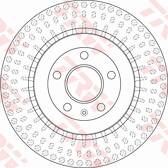 Bremsscheibe (pro Einheit) TRW - DF6175S