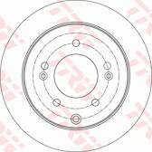 Bremssatz (2 Bremsscheiben) TRW - DF7819