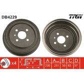 Bremstrommel TRW - DB4229