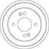 Bremstrommel TRW - DB4548
