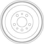 Bremstrommel TRW - DB4563