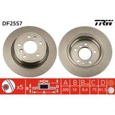 Sats om 2 bromsskivor TRW - DF2557
