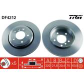 Sats om 2 bromsskivor TRW - DF4212