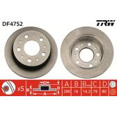 Sats om 2 bromsskivor TRW - DF4752