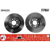 Sats om 2 bromsskivor TRW - DF4233