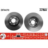 Sats om 2 bromsskivor TRW - DF4470