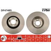 Bromsskiva (per enhet) TRW - DF4748S